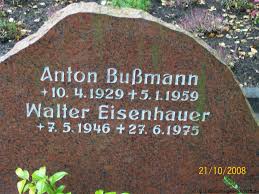 Grab von Anton Bußmann (10.04.1929-05.01.1959), Friedhof Plaggenburg - pl065