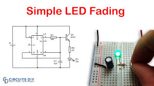 Image result for fade led 555 circuit