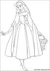 Sleeping Beauty Coloring coloring page