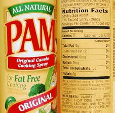 PAM cooking spray