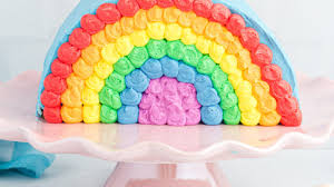 Image result for rainbow cake