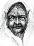 La Loba - Wolf woman by