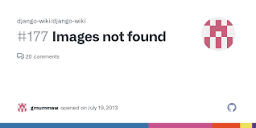 Images not found · Issue #177 · django-wiki/django-wiki · GitHub