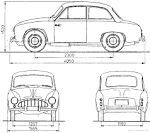 The-Blueprints.com - Blueprints > Cars > FSO > FSO Syrena