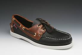 Sebago SPINNAKER Men's Boat Shoe in Black/Brown (B72871)