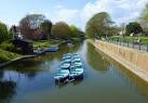 TR1634 : Pleasure boats on the Royal Military Canal, Hythe - via Daymix