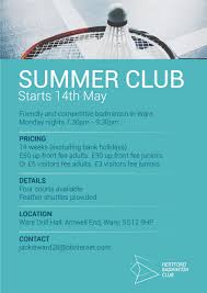 Image result for Ware Badminton Club