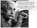 After all Einstein did believe