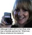 Kay may have the best tech stocking stuffers, but her iPod is her
