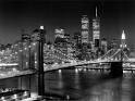 New York, New York, Brooklyn Bridge Print by Henri Silberman at Art.