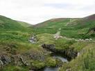 The track up Earnscleuch Water - via Daymix