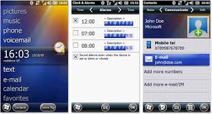 Image result for windows mobile 6.0 today screen