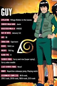 「マイト・ガイ NARUTO」の画像検索結果