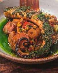 Image result for octopus in a basque