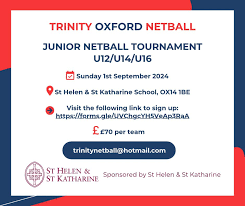 Image result for Trinity Oxford Netball Club