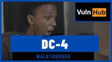 DC-4 VulnHub Walkthrough - VulnHub [DC-Series] - YouTube