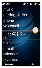 Image result for windows mobile 6.0 today screen