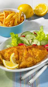 Image result for schnitzel mit pommes