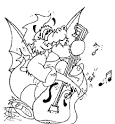 Cello coloring page