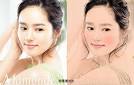 Photoshop把美女照片