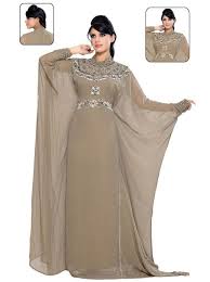 jilbabs and abayas Luxury Kaftan 2014 Straight Grey Chiffon Kaftan ...
