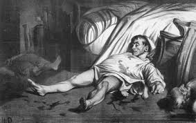 Image result for riot scene by honore-daumier