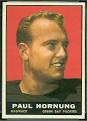 Paul Hornung 1961 Topps football card. Want to use this image? - 40_Paul_Hornung_football_card
