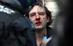 LONDON — Thousands of British students protested Wednesday against ... - london_protest08