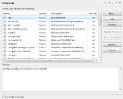 Image result for eclipse preference dialog