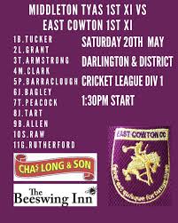 Image result for East Cowton Cricket Club