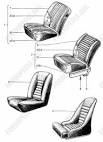 Ford Escort Mk1 RS/Mexico (1970-1974) parts list: A13.12 - Front