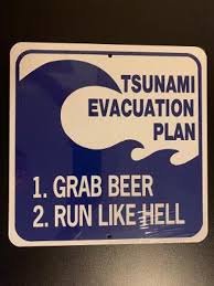 Image result for Значок in case of emergency - run like hell