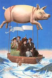 Image result for flying pigs