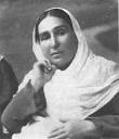 (The wife of Abdu'l-Baha)