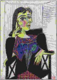 Image result for Pablo Picasso, Portrait of Dora Maar