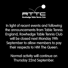 Image result for Rowhedge Table Tennis Club