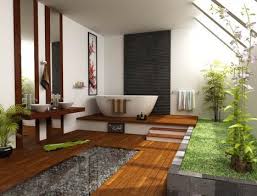 20+ Koleksi Desain Kamar Mandi Bernuansa Alami