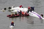 12 killed in Taiwan as plane plunges into river | The Times of Israel