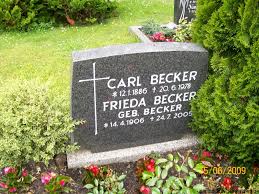 Grab von Frieda Becker (geb. Becker) (14.04.1906-24.07.2005 ...