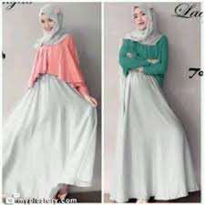 Baju Pesta Muslim Lady Hijab - Muslimodis