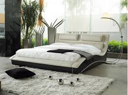 Contemporary Bed Design for Bedroom Furniture, Napoli White ...