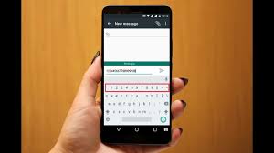 Image result for android keyboard number row