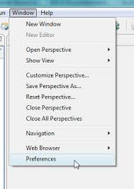 Image result for eclipse preference dialog
