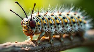 Attēlu rezultāti vaicājumam “Shargacucullia scrophulariae larva”