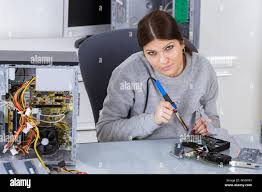 Image result for woman soldering