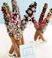Chocolate-Covered Pretzel Rods - Recipe.
