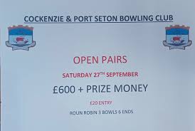 Image result for Cockenzie & Port Seton Bowling Club
