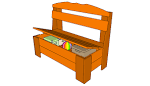 Outdoor Storage Bench Plans | Free Outdoor Plans - DIY Shed ...