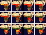 2005 Fire Patterns Across Africa : Image of the Day