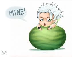 Hitsugaya + pastéque